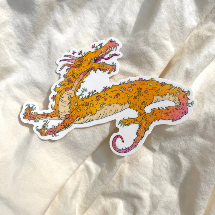 Natalie Andrewson - Wholesale Sticker - Spring Dragon Large Sticker1