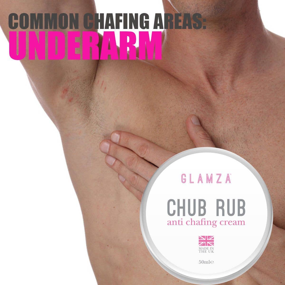 My Wholesale Warehouse – wholesale Anti-aging moisturiser – Glamza Chub Rub Anti Chafing Cream 100ml7