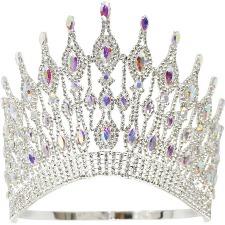 TAPA fashion - Wholesale Tiara - Women's - Crystal Tiara Crown HT0956 (1PC)1