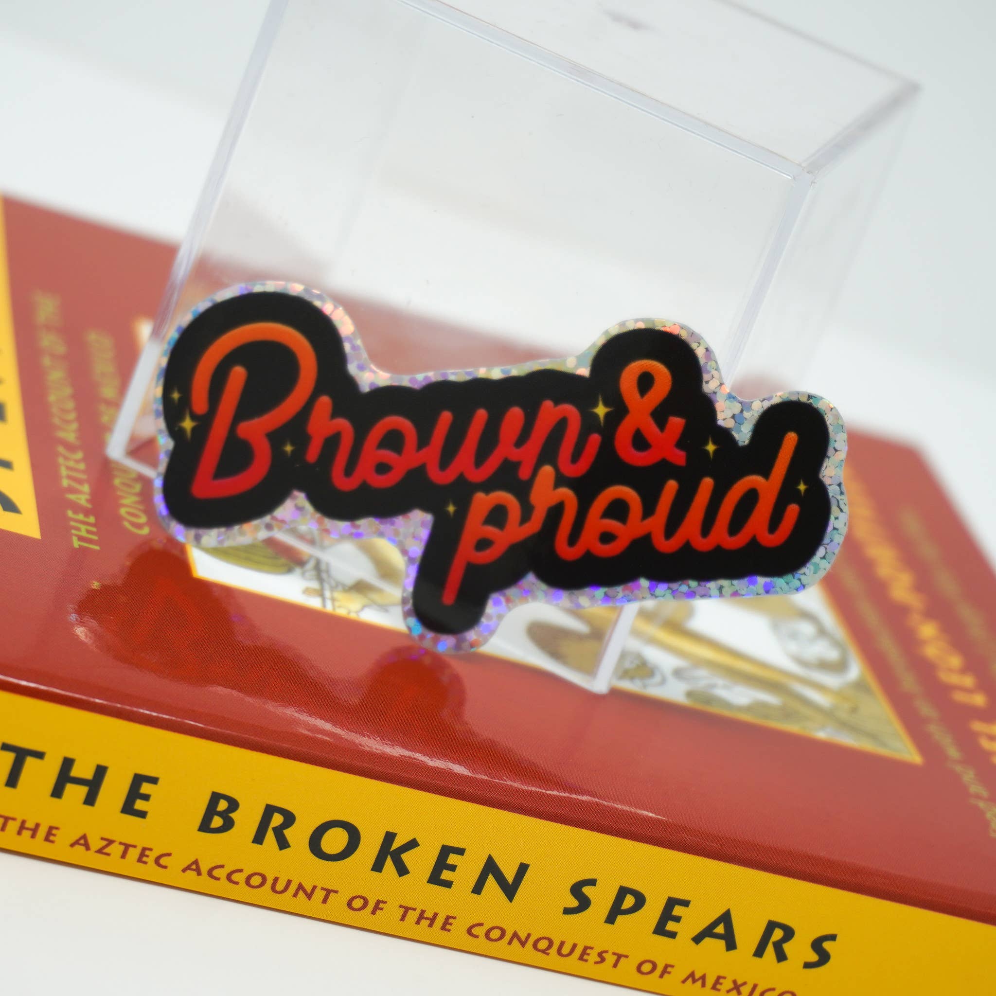 PARTIMEWORKS – wholesale Klistermärke – Brun och stolt 3" klistermärke7