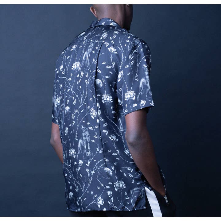 Wolf Moon Shirt (Black) for wholesale by a2a3