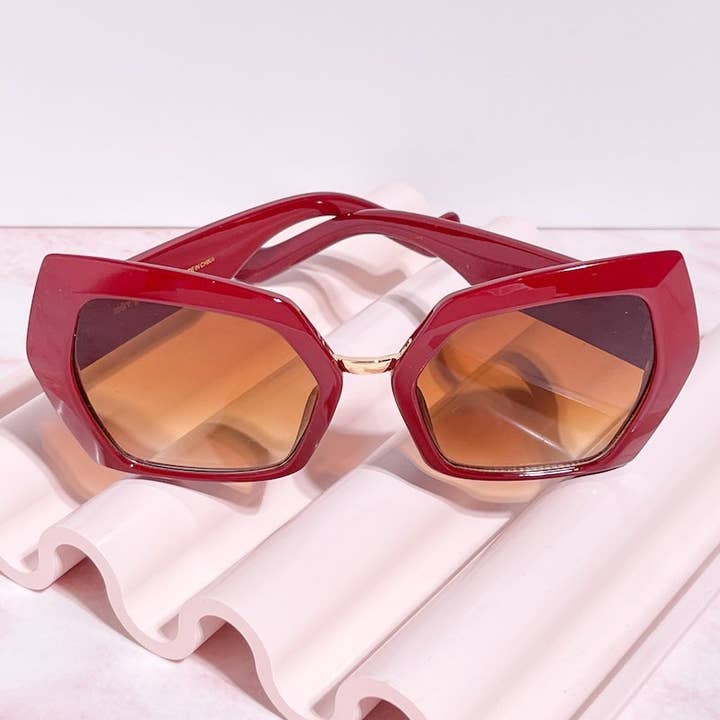 Mure and Grand - Wholesale Sunglasses - Women's - Isle Oversized Framed Sunglasses