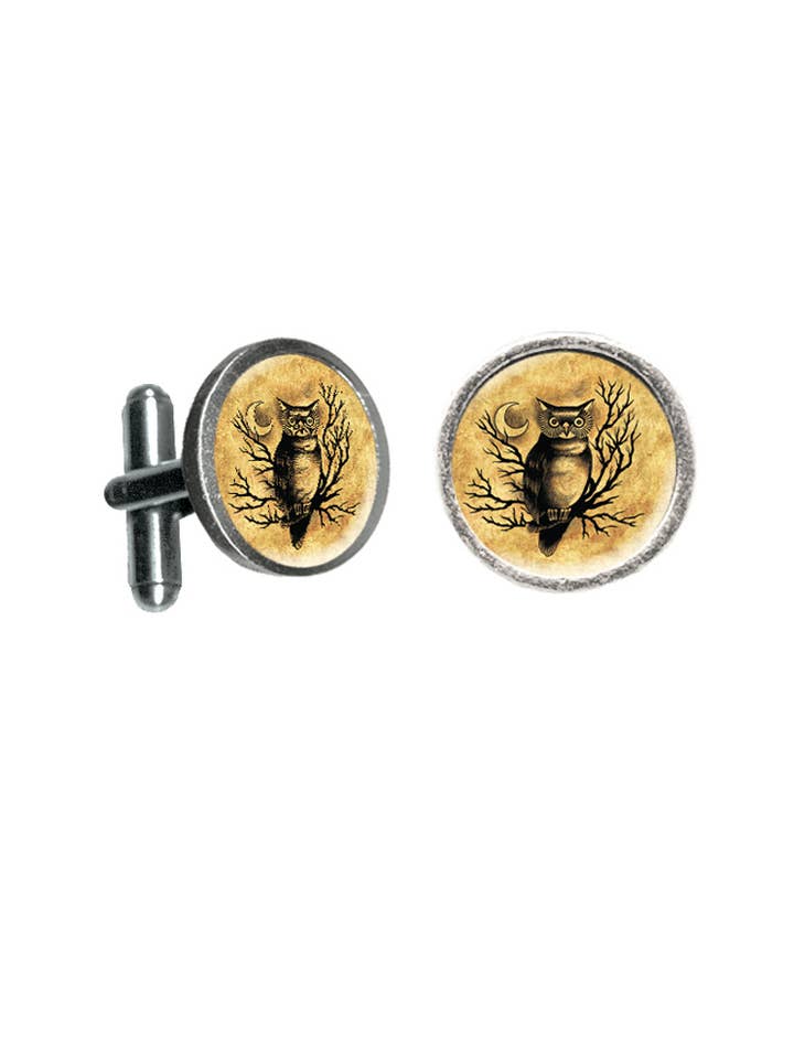 Owl Cufflinks for wholesale by Classic Hardware