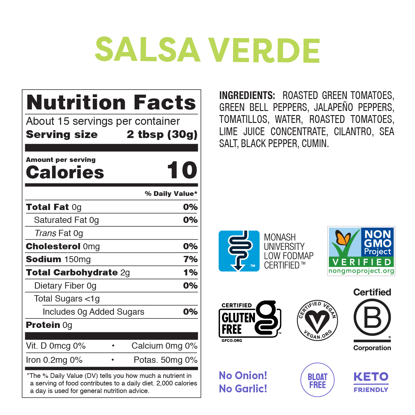 Fody Food Co - Wholesale Salsa - Salsa Verde4