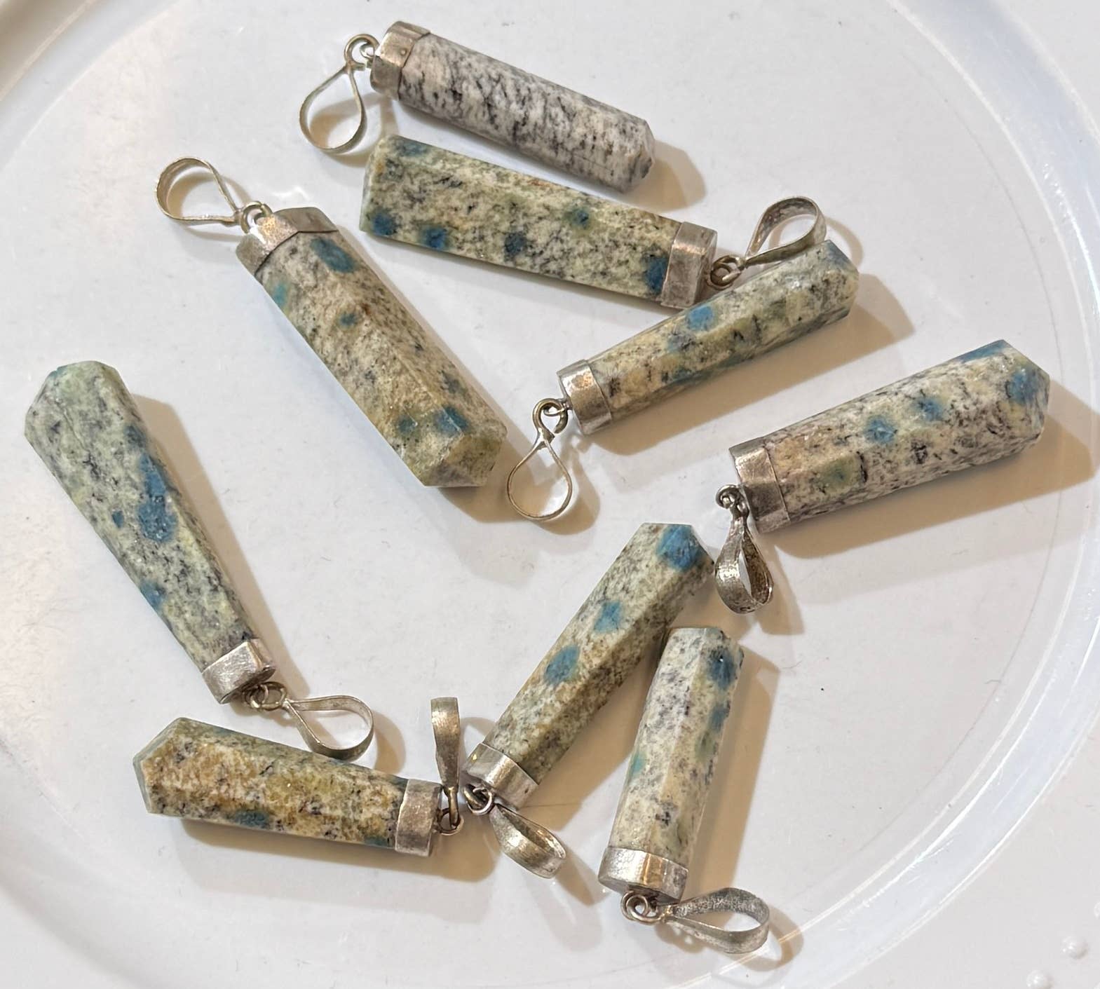 Metaphysical & Healing Crystals – wholesale Individual charm/pendant – K2NITE PENDANTS WITH STERLING SILVER0