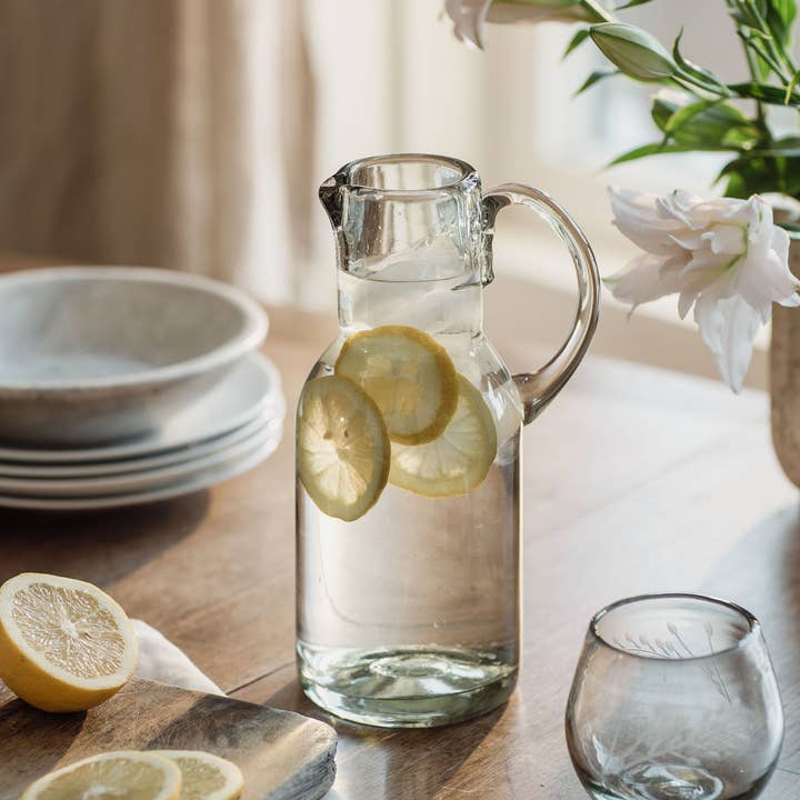 Villa Lua Home – wholesale Pitcher – Blown Glass Jug2