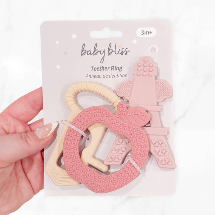 Teether Toy Set (3 Pack) for wholesale by Baby Bliss