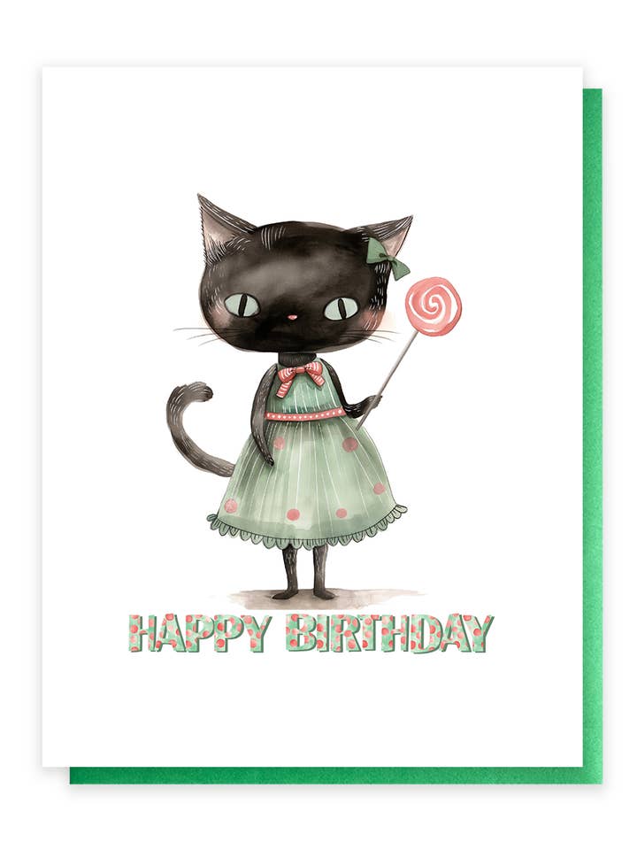 Tillykke med fødselsdagen Polkaprikker for engroshandel hos Hank & Bean