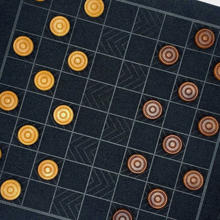 Backgammon Bag, Black x Black for wholesale by all my friends are animals®