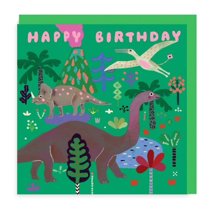 Paquet de 6 Dino Birthday pour la vente par Martyna Zoltaszek Studio Ltd