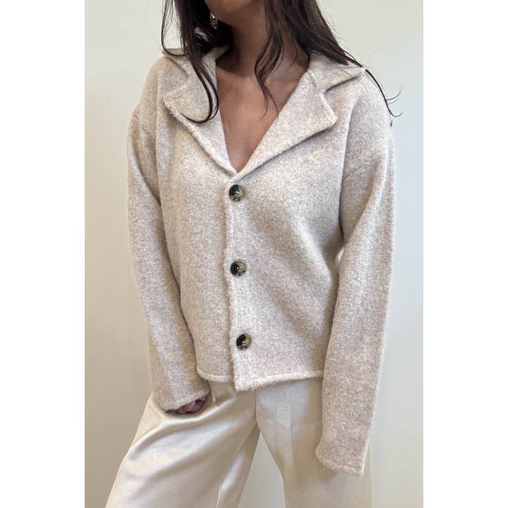 Et Clet - Wholesale Jacket - Women's - Knitted Lapel Collar Jacket9