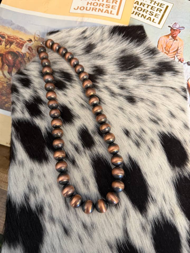 #125 Copper Pearls 12mm for wholesale by Z Bars Jewelry