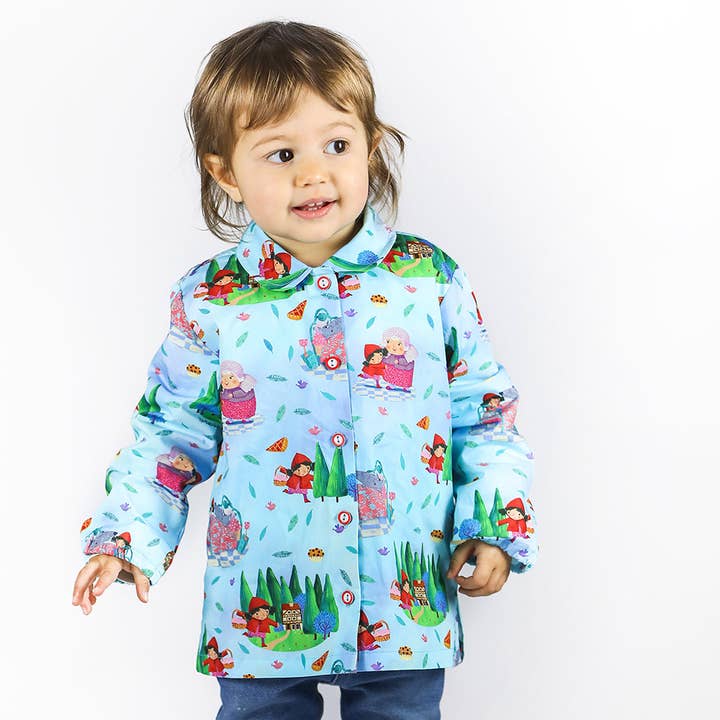 Meisjesblouse met Ronde Kraag voor wholesale door ILLUSTRABIMBI