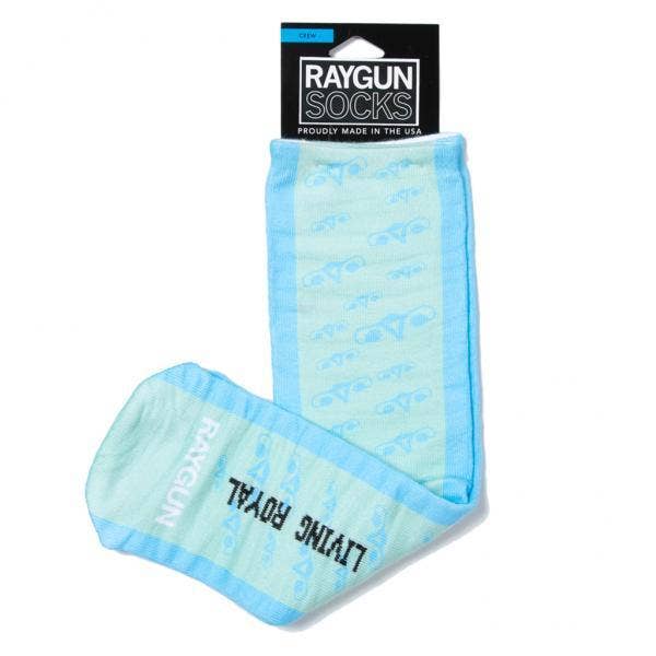 RAYGUN - Wholesale Socks - Unisex - Uterus Outline Socks - Blue0