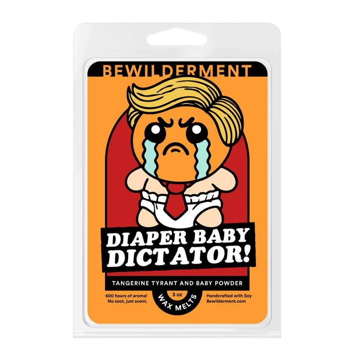 Diaper Baby Dictator Wax Melts for wholesale by Bewilderment