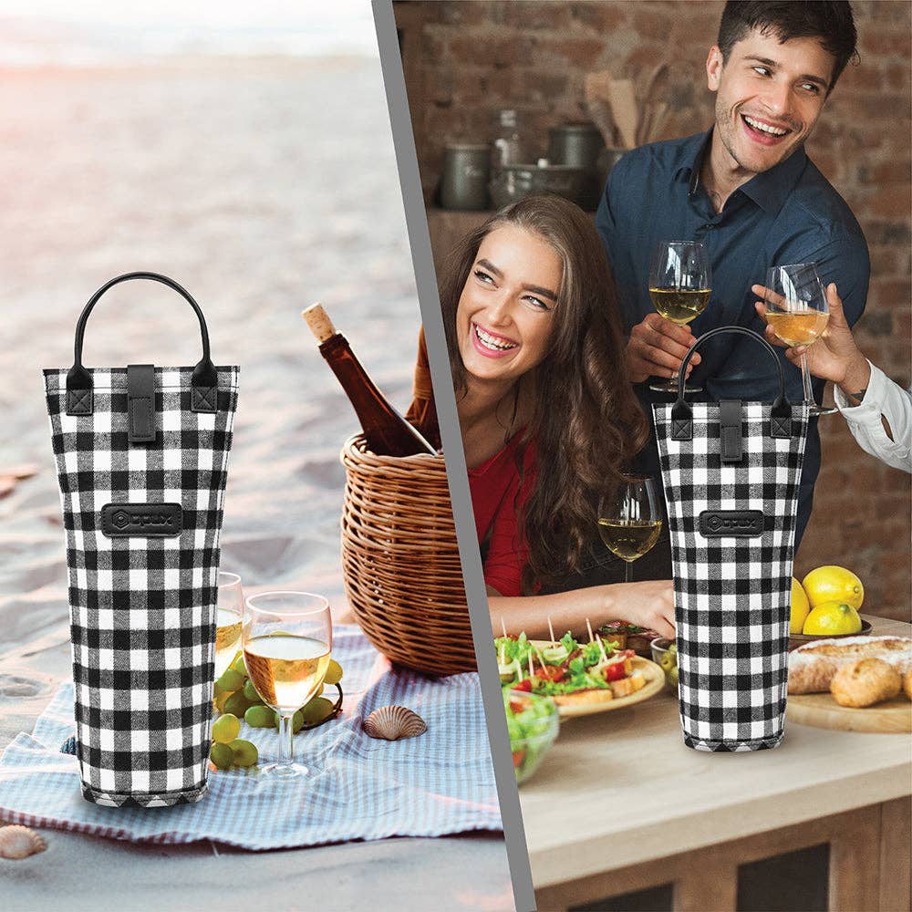 OPUX – wholesale Wine tote – 1 Bottle Classic Wine Carrier Bag46