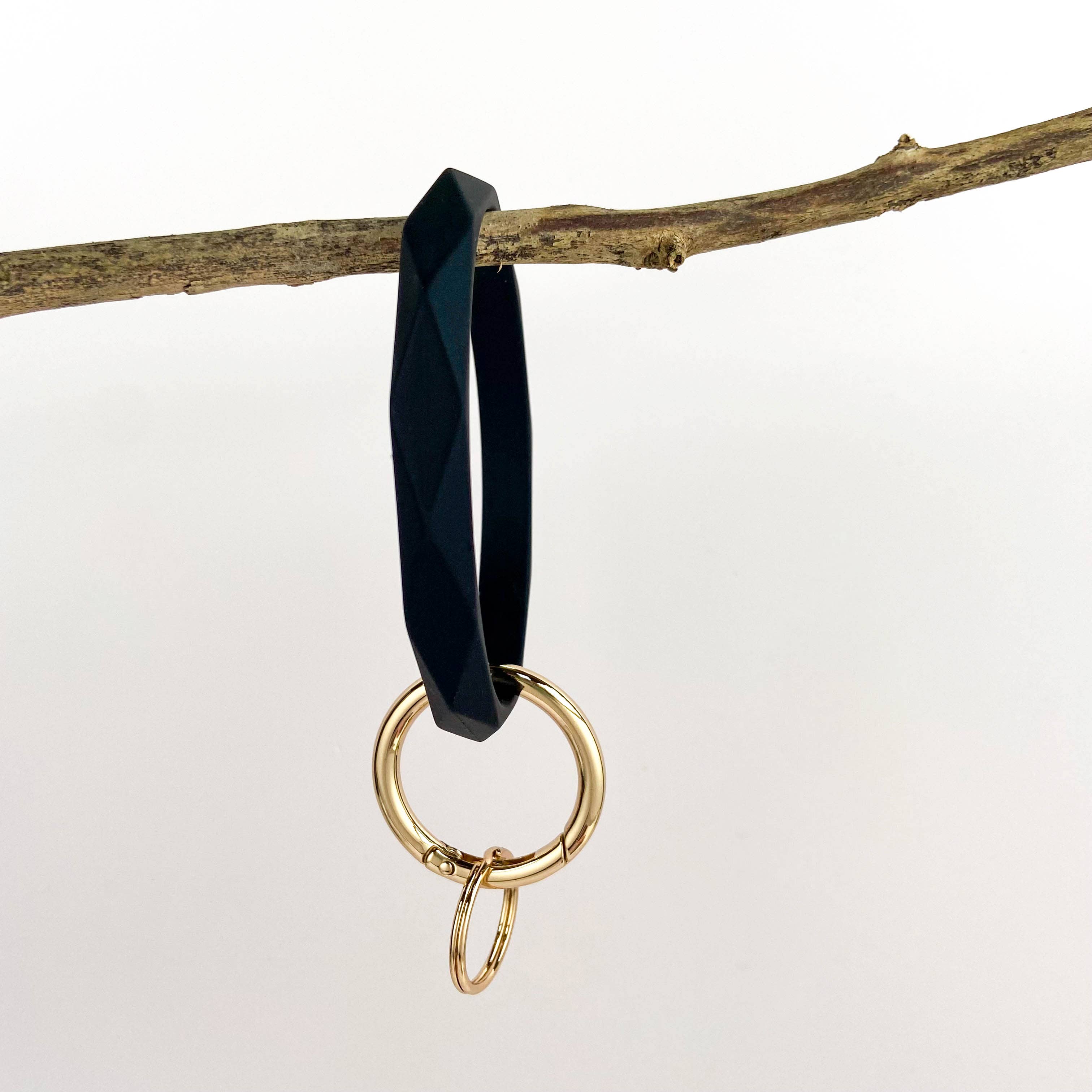 SoapElenGlen - Vente Bracelets porte-clés - Porte-clés en forme de diamant en silicone15