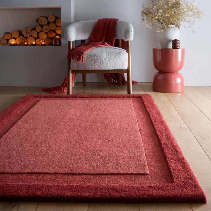 Origins Stablet Kant Vinrød Tæppe for engroshandel hos Phoenox Textiles