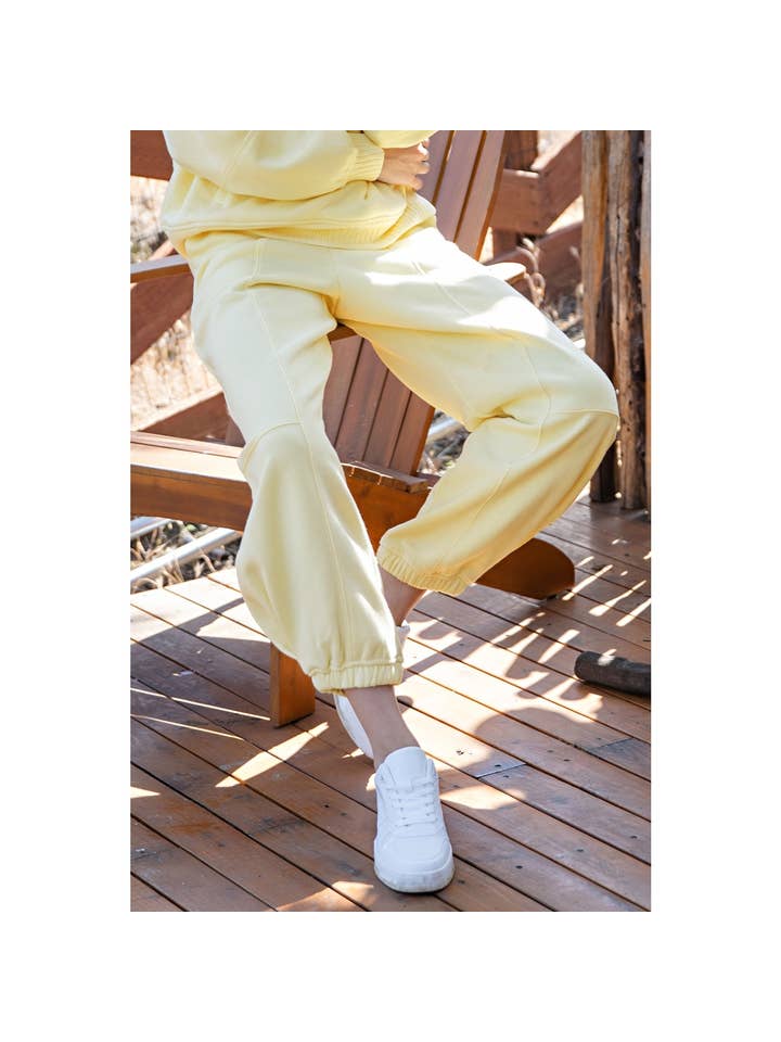Rae Mode - Wholesale Athletic Pants - Women's - FLEECE COCOON JOGGER SWEATPANTS9