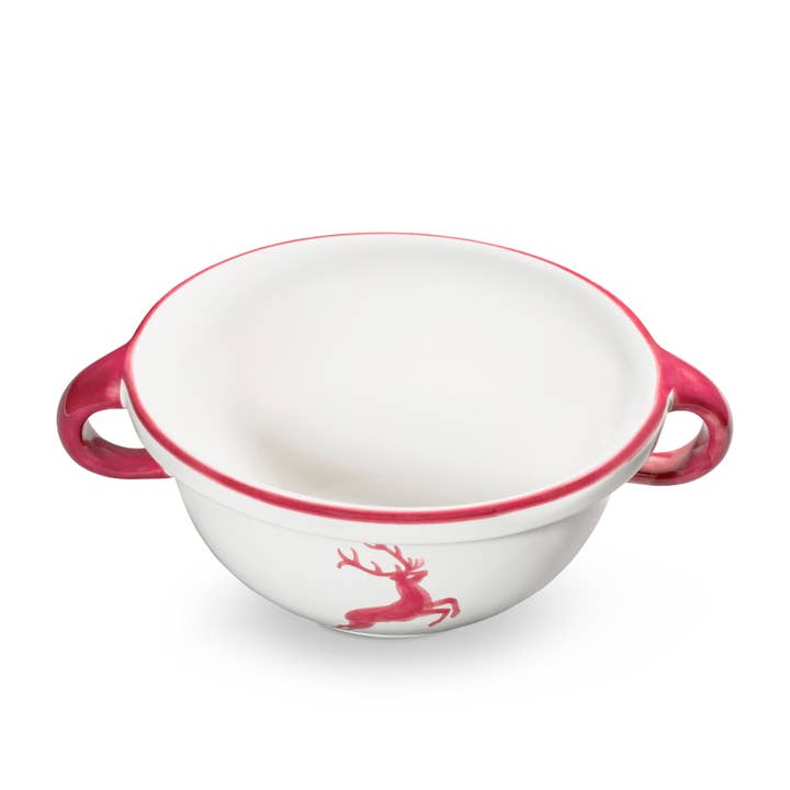 Bordeaux. Hjorte, Weitling (Ø 17cm) for engroshandel hos Gmundner Keramik Handels GmbH