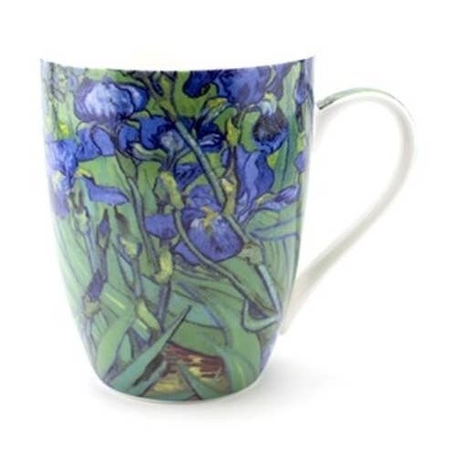 Mugg i låda, Van Gogh, Irisar för wholesale av MUSEUM WEBSHOP