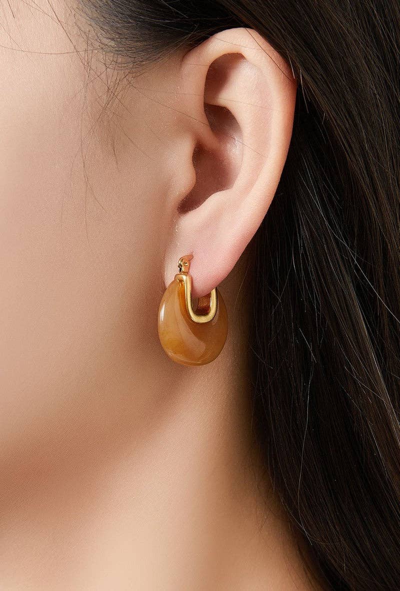 BELLE MISS - Wholesale Dangle Earrings - Urlas stud earring in stainless steel7