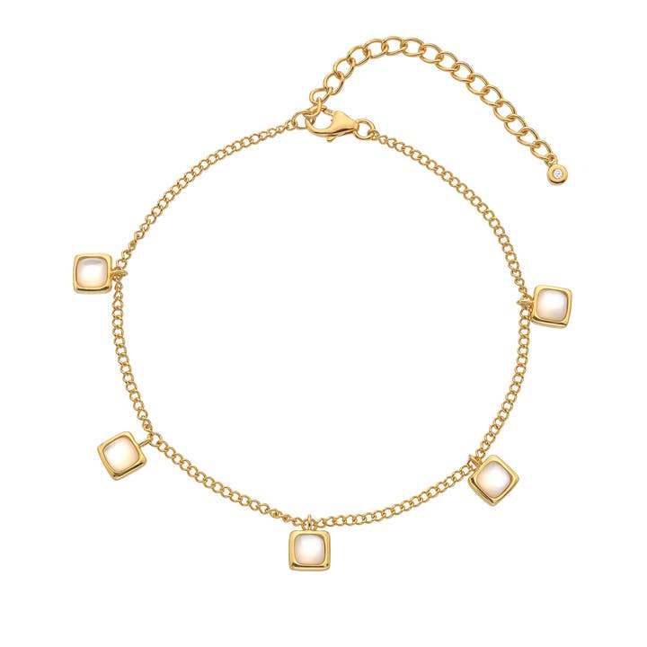 HDXGEM Square Bracelet - MOP for wholesale by Hot Diamonds