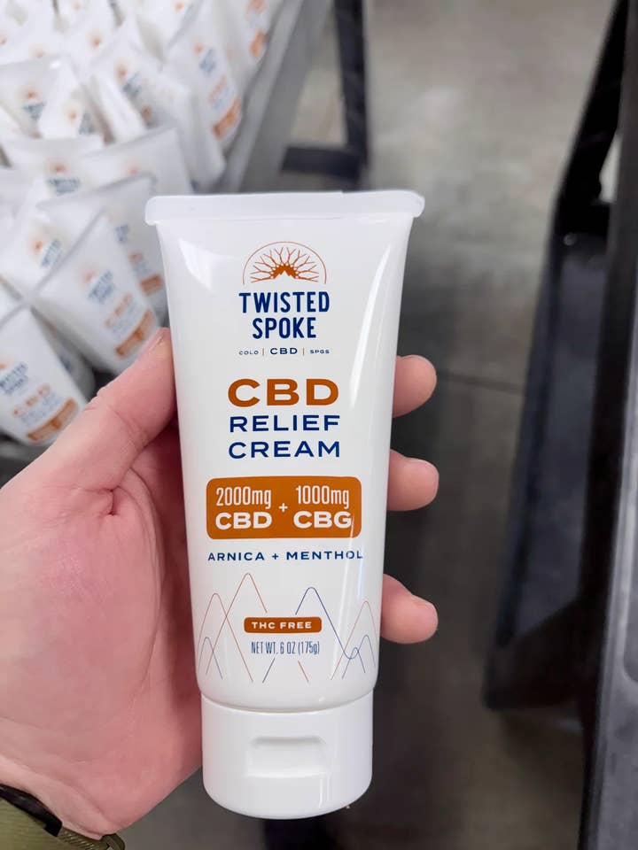 Relief Cream for wholesale by Twisted Spoke CBD