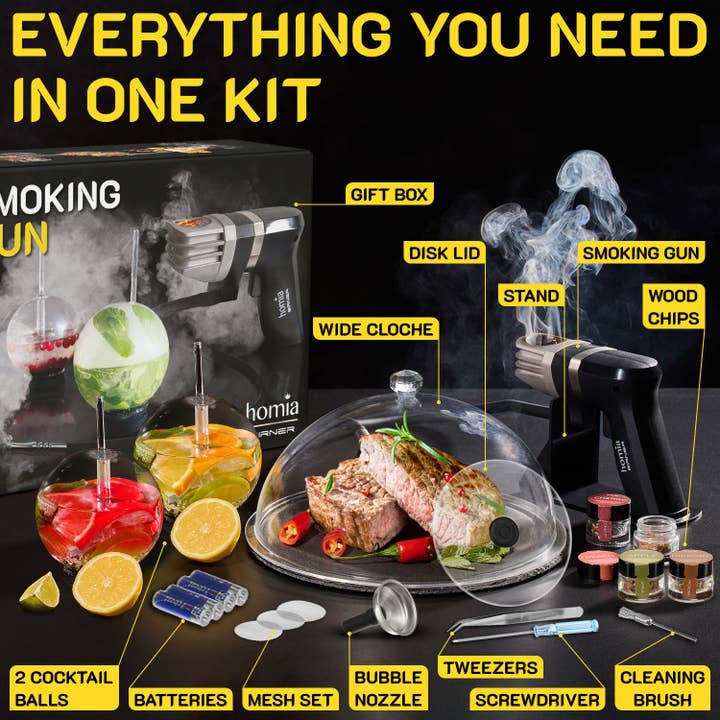 homia - Wholesale Bar Tool - Birner Smoking Gun Premium Kit - 13 PCS2