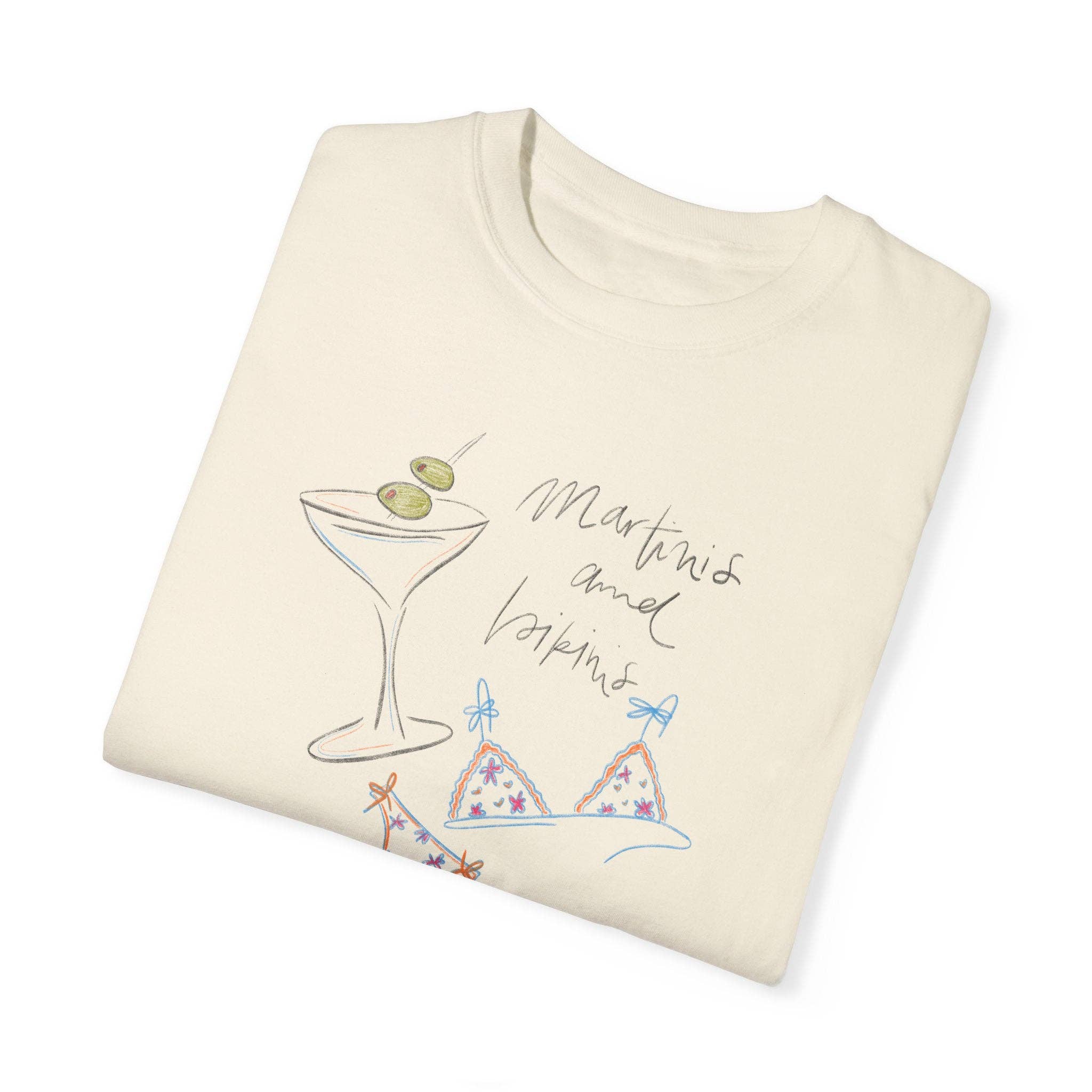 Sunday Violets - Wholesale Screen Printed T-Shirt - Women's - Martinis & Bikinis Premium Tee9