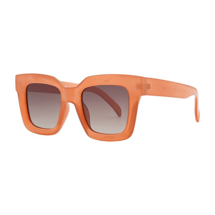 Ellie | Transparentes Verbranntes Orange | Braune Linse für den Großhandel von Ryan Simkhai Eyeshop