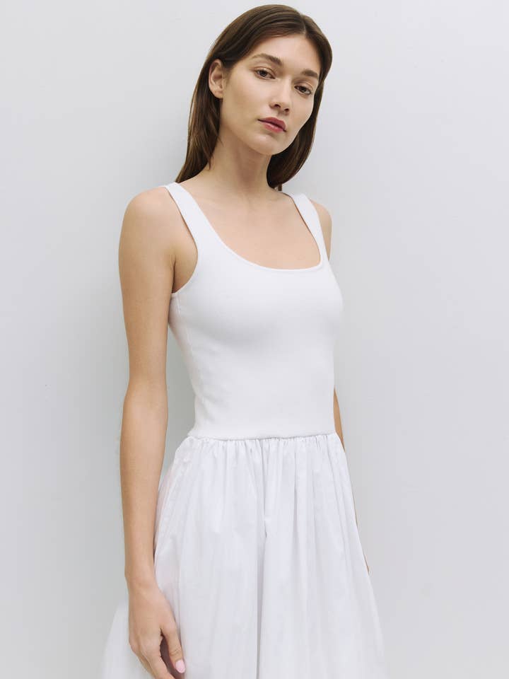 MOD REF - Wholesale Dress - Women's - The Bella Dress | Bubble Dress with Knitted Top