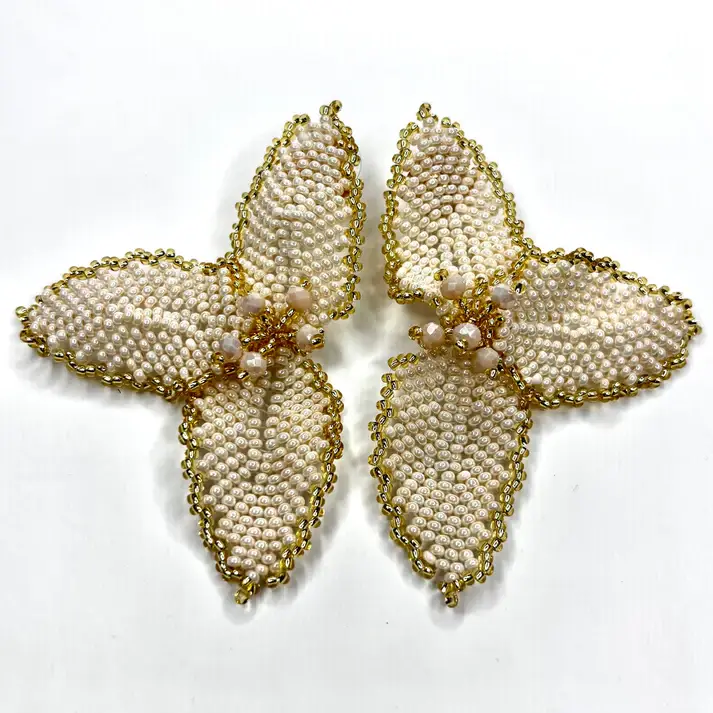 Bellalu Jewelry and Accessories - Wholesale Dangle Earrings - Half Flower Earrings – Modern Floral Statement Jewelry 14