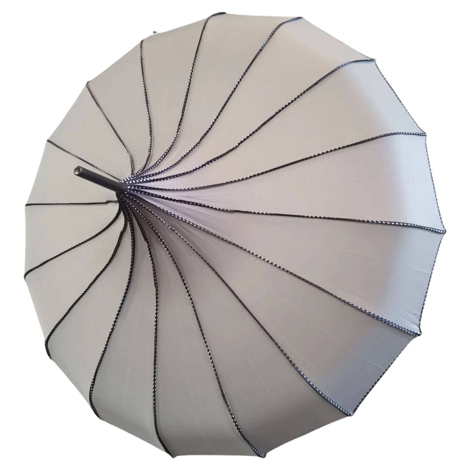 Superbia - Wholesale Umbrella - Women's - Pagoda Trims Long Stick Umbrella (For Sun & Rain)8