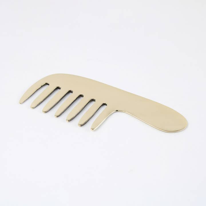 Kansa Comb with Handle for wholesale by El'Cobre-Ecozonelifestyle