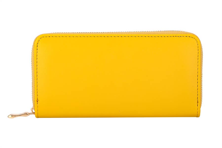 Nima Accessories Inc - Wholesale Wallet - Women's - Ladies Smooth Faux Leather Fashion Wallet1