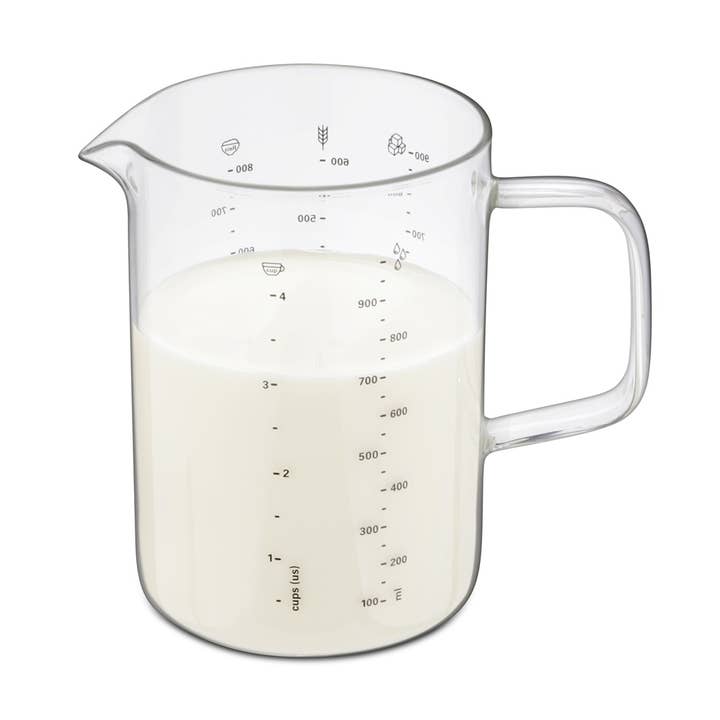 Measuring cup made of borosilicate glass 1 liter for wholesale by Karl Weis