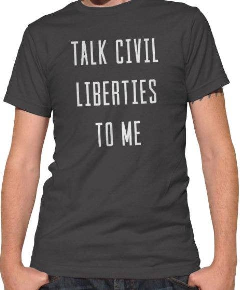 Boredwalk - Wholesale Screen Printed T-Shirt - Men's - Men's Talk Civil Liberties to Me T-Shirt4