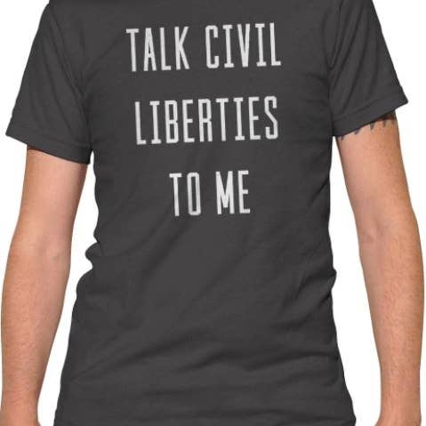 Boredwalk - Wholesale Screen Printed T-Shirt - Men's - Men's Talk Civil Liberties to Me T-Shirt4