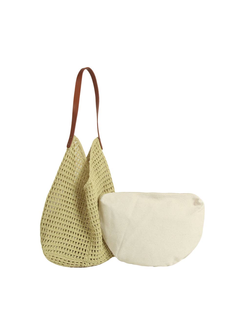 Handbag Factory Corp – Engroshandel Skuldertaske – til kvinder – Vævet skuldertaske med afslappet look1