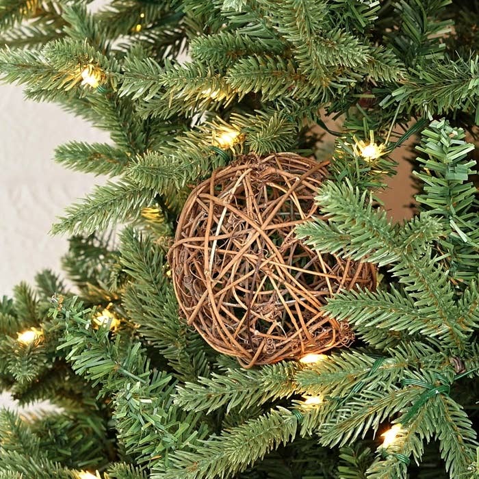Holiday Depot Inc. - Wholesale Decorative Tabletop Object - M30900- 4in Grapevine Twig Ball-Brown2