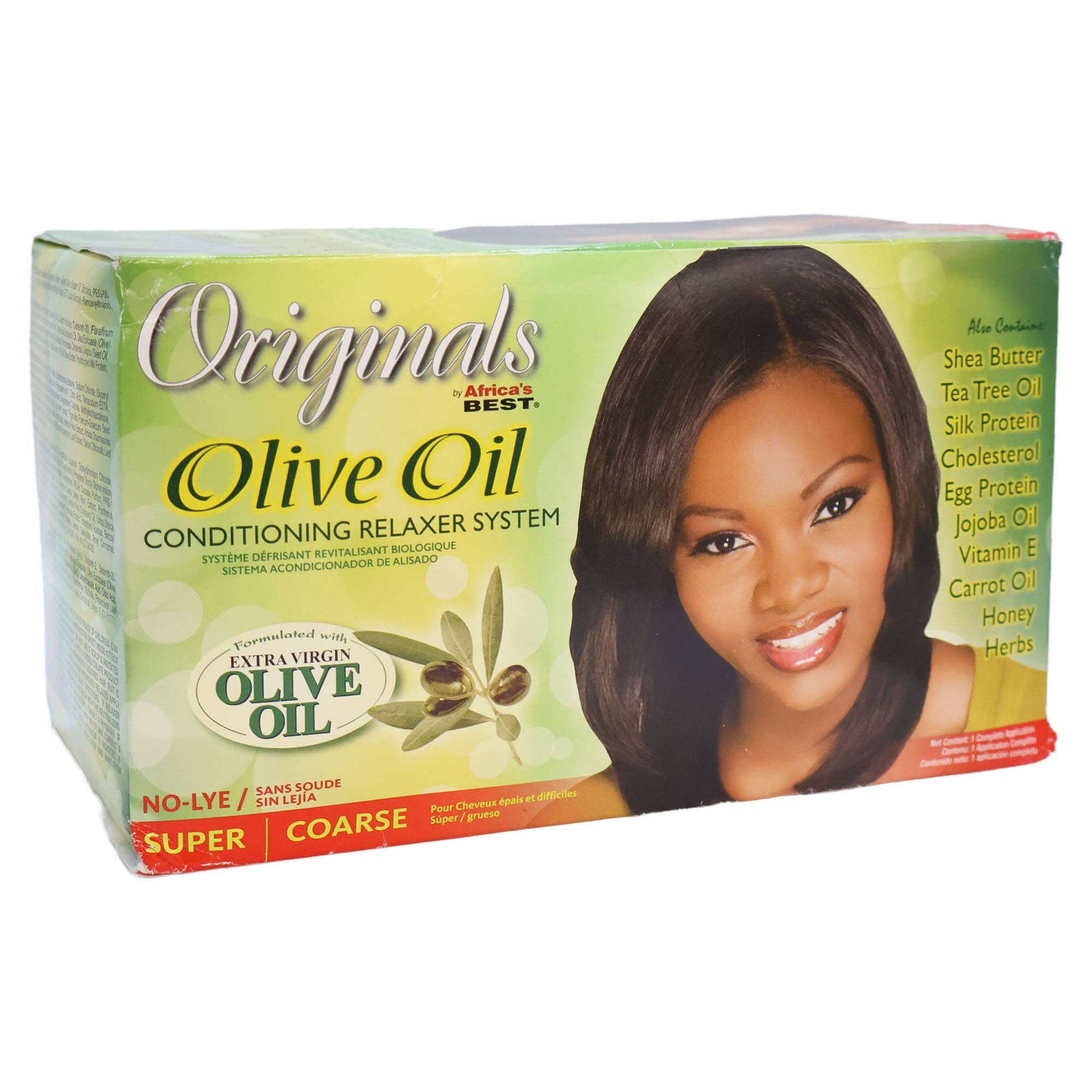 KT Supply - Wholesale Hair Oil - Africa's Organic Olive Oil Relaxer No Lye Super0