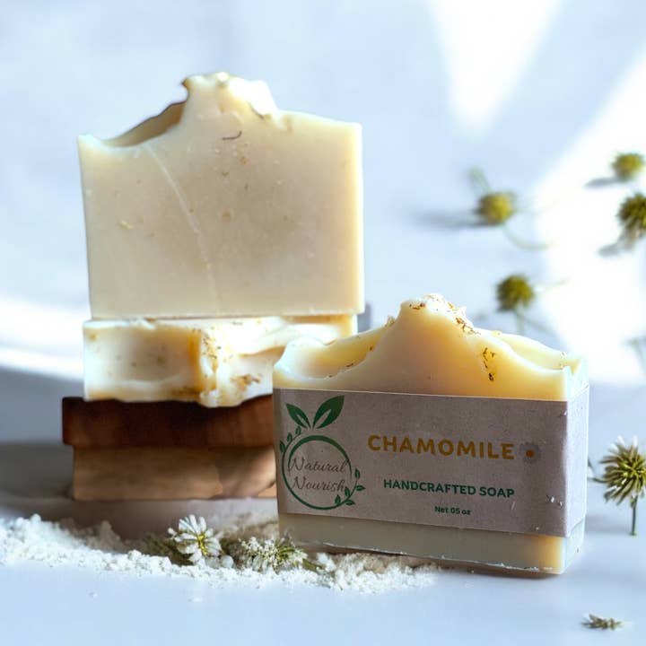 Savon Artisanal à la Camomille pour la vente par Natural Nourish