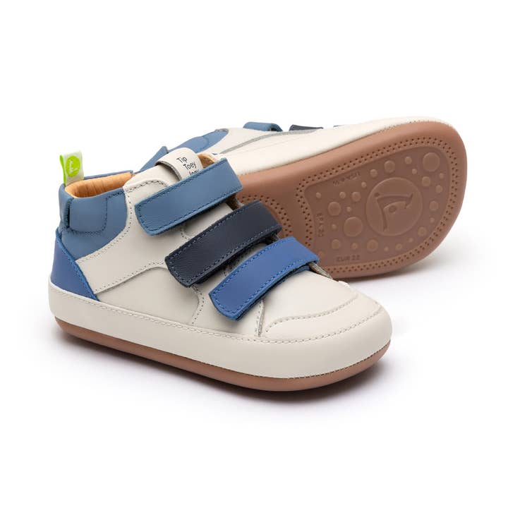METROPOLY Barefoot Sneakers (TAPIOCA/ BLUE TANG/ NAVY) for wholesale by Tip Toey Joey