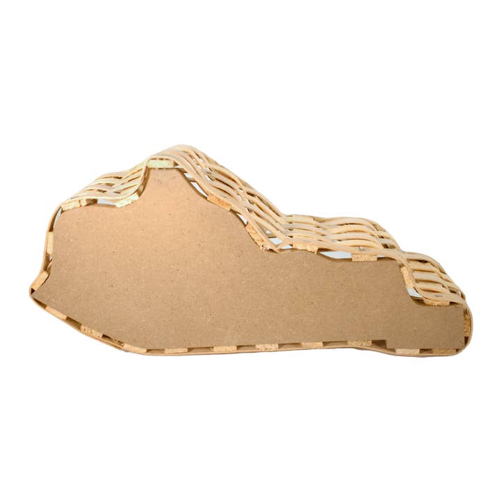 Buy Socks You All - Wholesale Basket - Kentucky Shaped Wooden Basket1