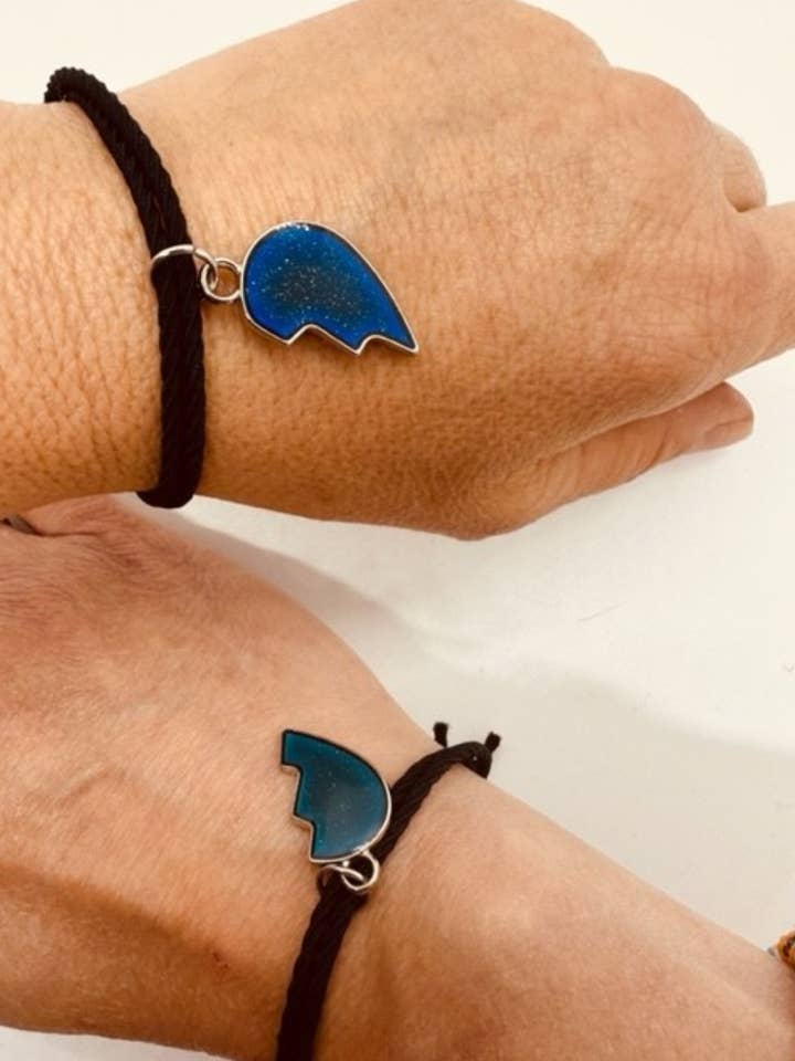 2 magische Freundschaftsarmbänder für den Großhandel von Les Vilaines Filles