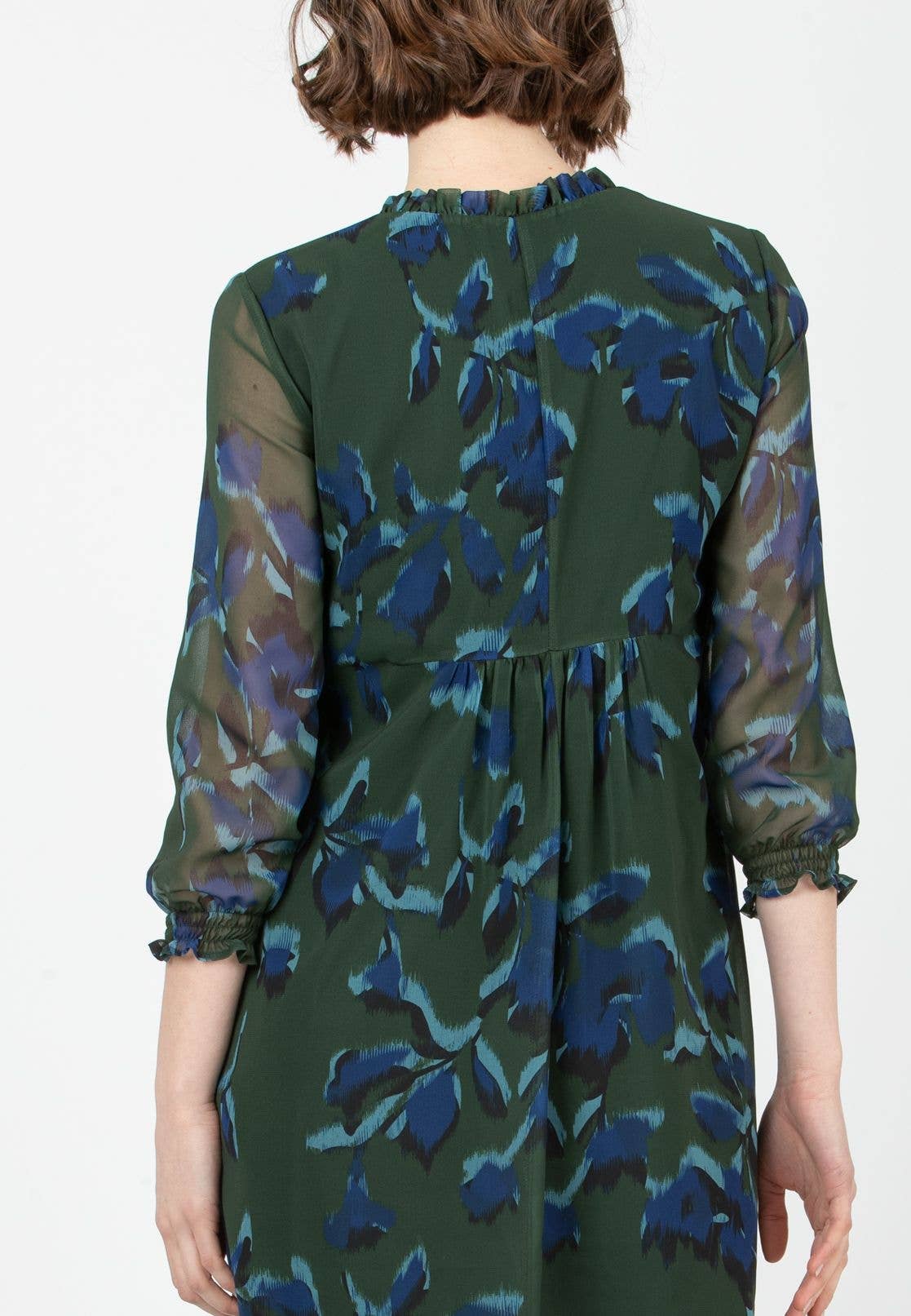 ATTESA Maternity  by Vittorio Martinelli srl - Wholesale Dress - Maternity - DIANA F - printed maternity dress5