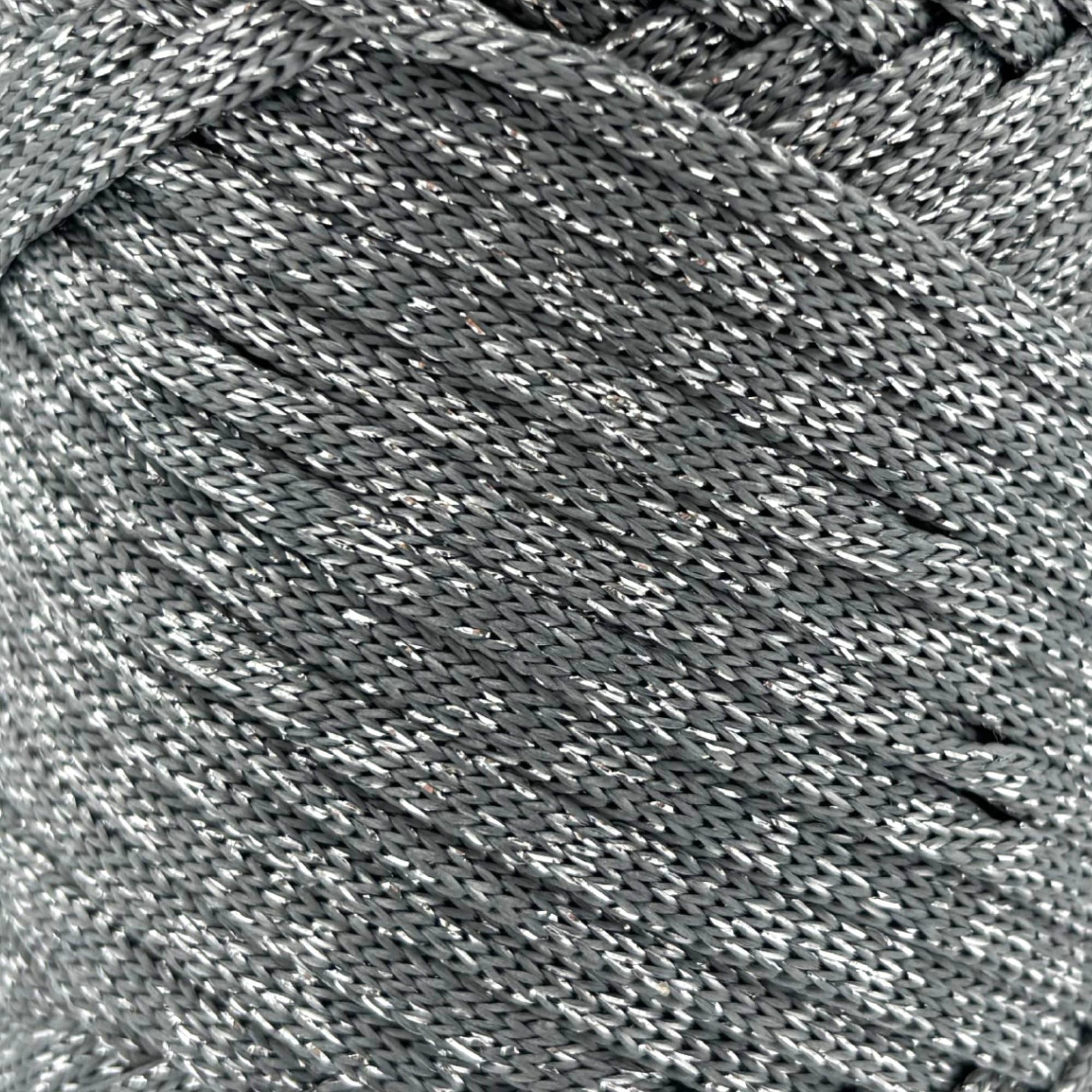 Sensy – Engroshandel Bånd – Sensy Premium 4 mm glitrende macramebånd i 100 % polyester – 100 meter9