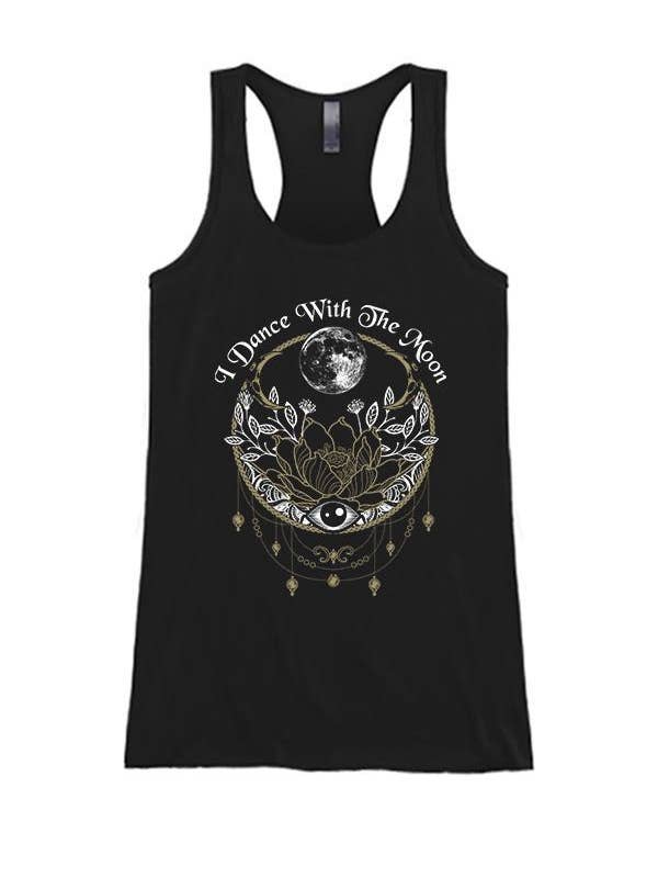 Soulful Wear - Wholesale Tank Top - Women's - I Dance With The Moon Lotus10