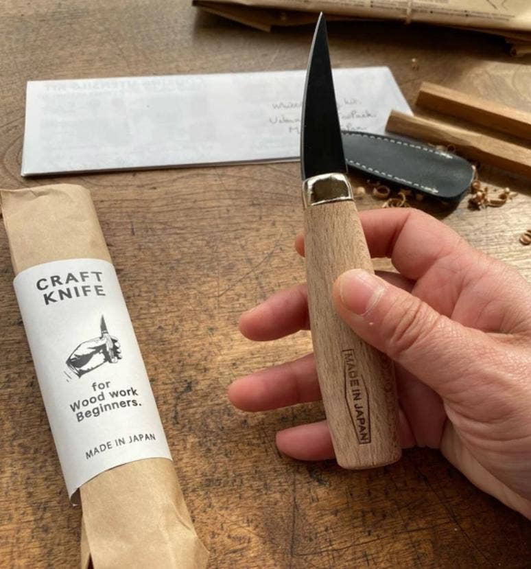 「FUNJI」In Japan - Wholesale Knife Set - Japanese Wood Carving Knife for Spoon & Bowl Making1